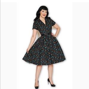 Bernie Dexter Drive In Dress Wonder Stars Small